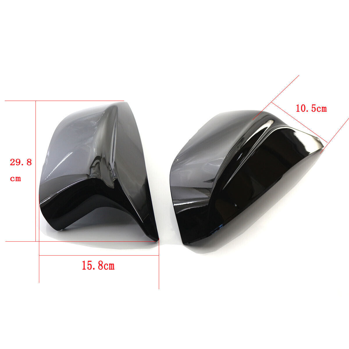 New carbon fiber M3 style side mirror protectors for Infiniti Q50, Q60, Q70 (2014+)