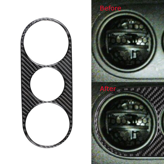 Carbon Fiber Rear Air Vent Outlet Panel Trim Cover for Ford F150 2004-2008