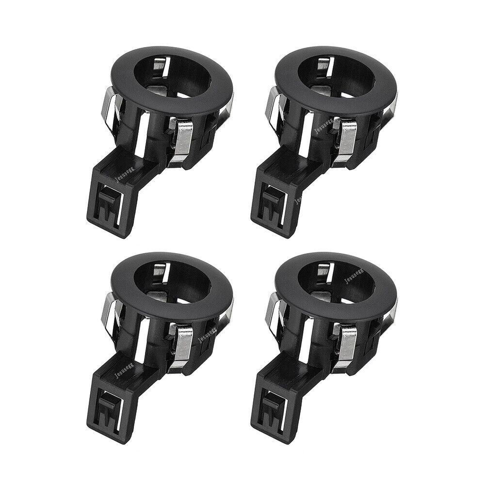 4PCS PDC Parking Sensor Retainer for Toyota Tundra 2007-2016 89348-34020 Black