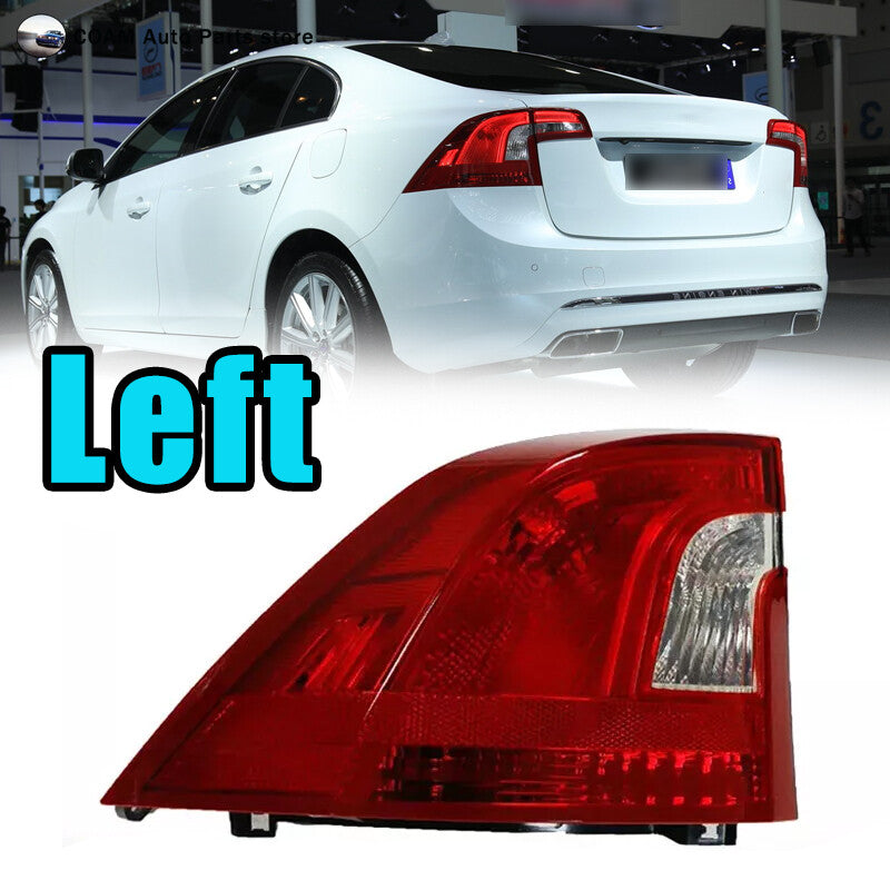 Taillights, rear turn signals, and brake lights (left side) are applicable to for Volvo S60 and S60L models from 2011 to 2017.