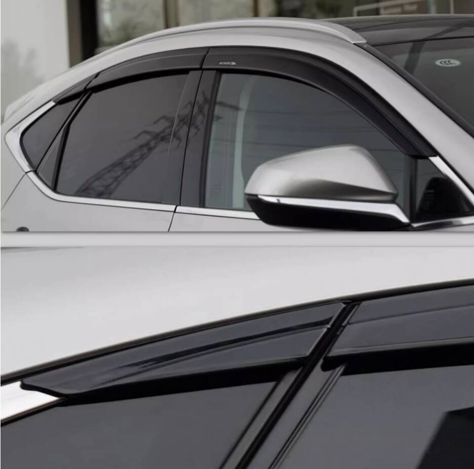for Lexus RX350 350h 2023-24 Black Window Visor Vent Sun Shade Rain Guard Shield