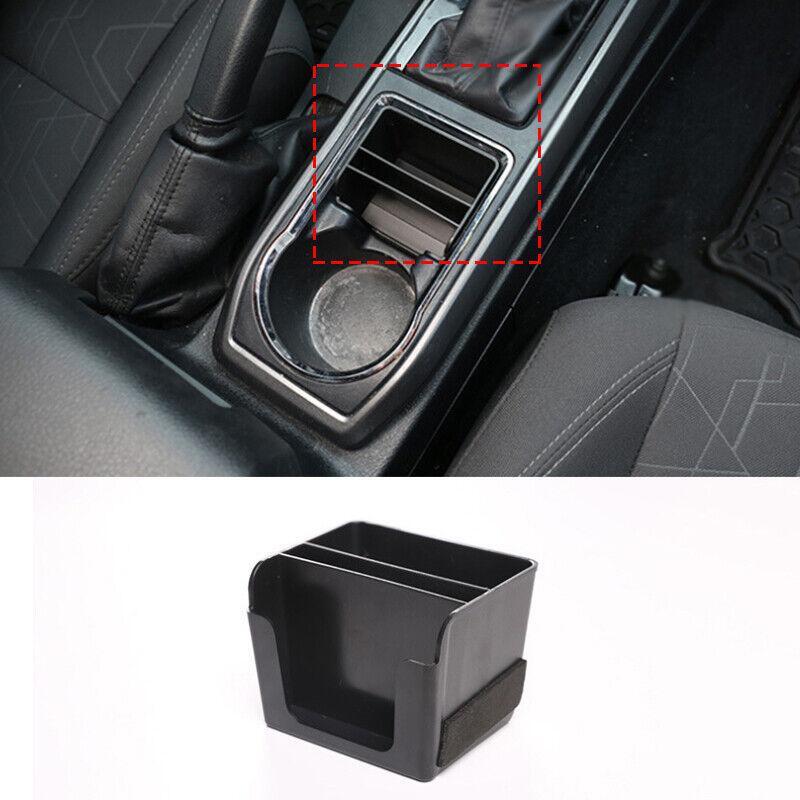 Car for Toyota Tacoma 2016-2022 1PCS Matte Black Middle Console Storage Box Trim