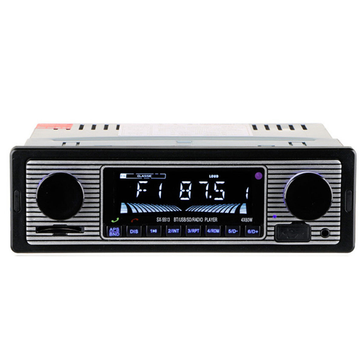 Bluetooth Car Stereo Radio In-dash MP3 Player Handsfree FM USB/SD/AUX W/Remote