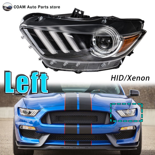 1-pack left-side LED tube HID/xenon projector for 2015-2017 for Ford Mustangs