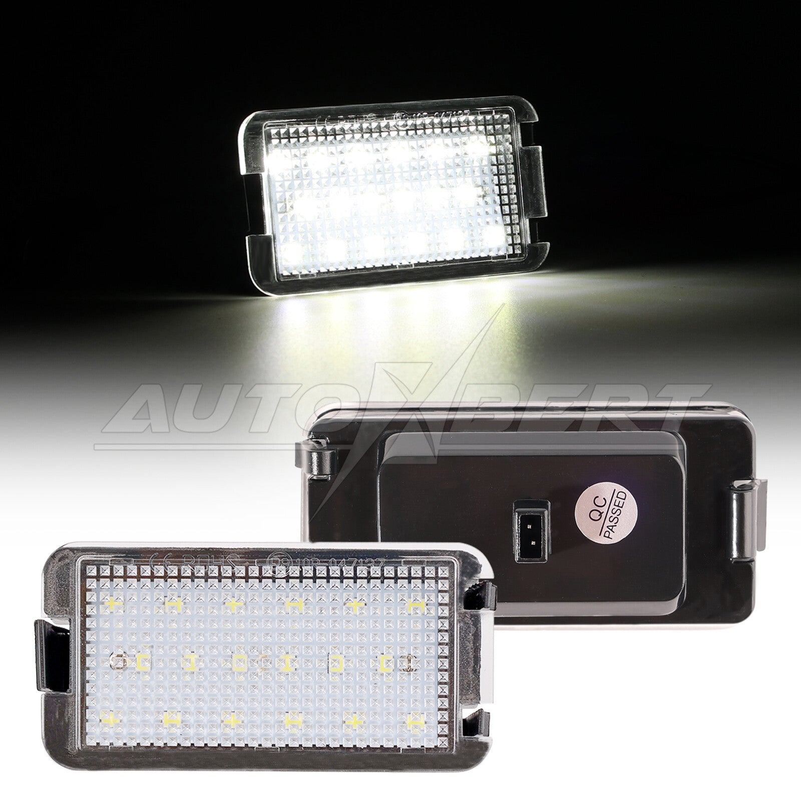 2X CANBUS LED License Number Plate Light Lamp for Seat Cordoba Leon Toledo MK2 3