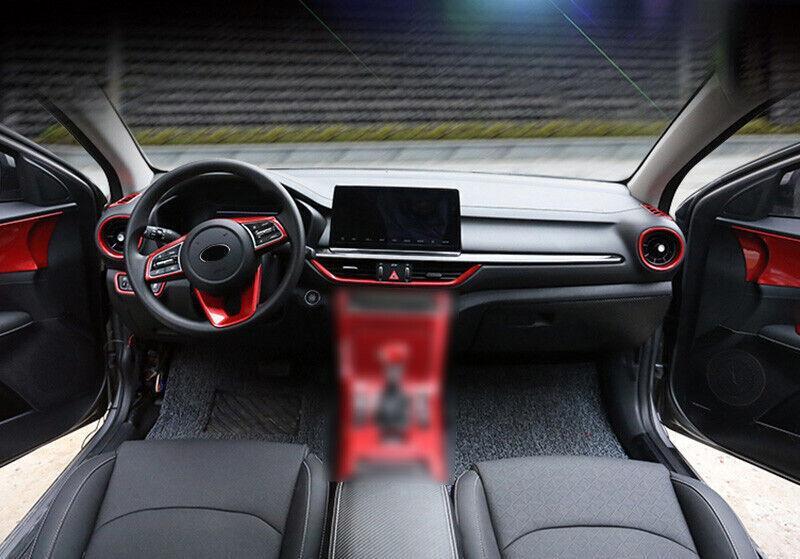 for Kia K3 Forte 2019-2023 Glossy Red A Pillar Speaker Front Triangle Cover Trim