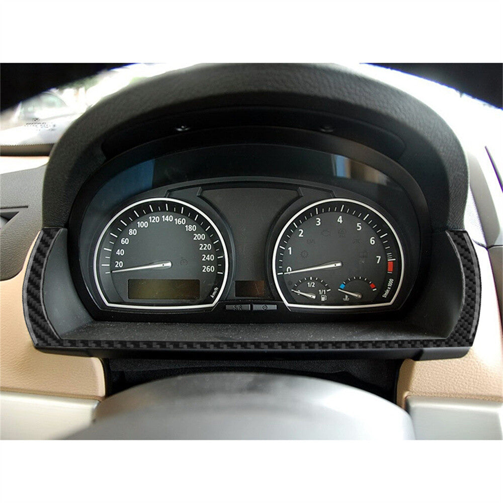 Carbon Fiber Dashboard Lower Strip Trim for BMW X3 E83 2004-2010 Car Accessories
