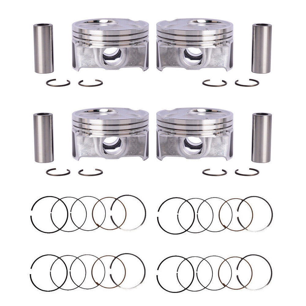 4Pcs Piston  Rings Kit For 2014-2018 for Hyundai for Elantra GT Base 2.0L L4 - Gas