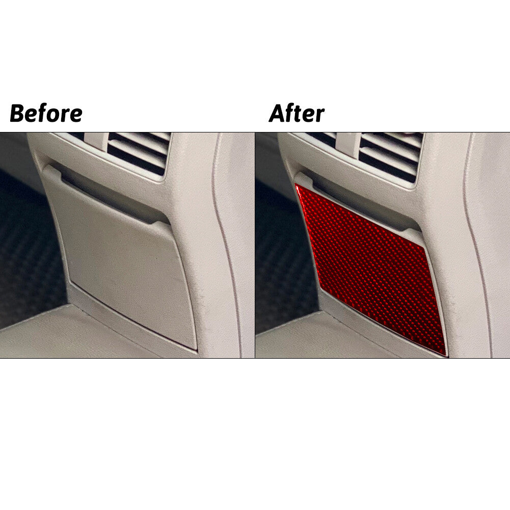 Red Rear Storage Panel for Mercedes-Benz CLA 2014-2018/GLA 2015-2018