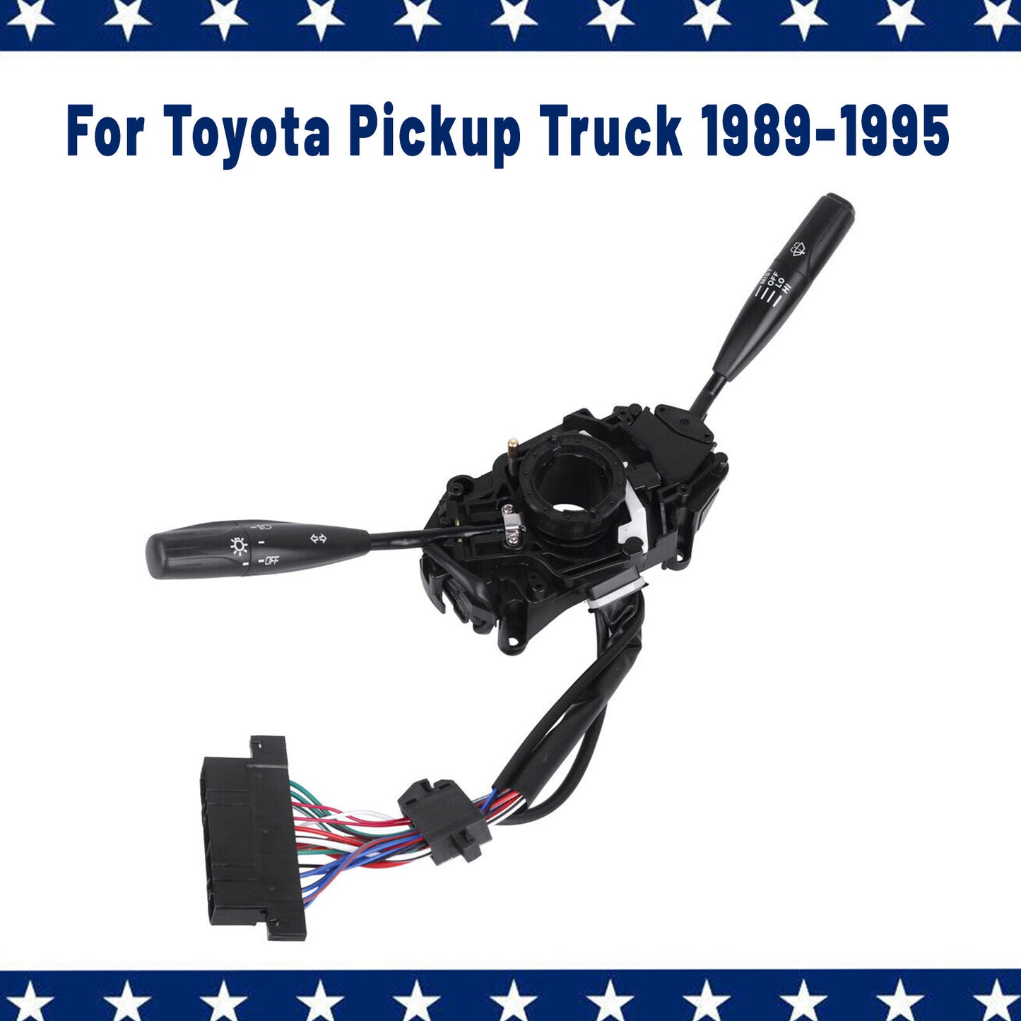 for Toyota Pickup Truck 89-95 New Black Turn Signal Wiper Switch 84310-35300 AT