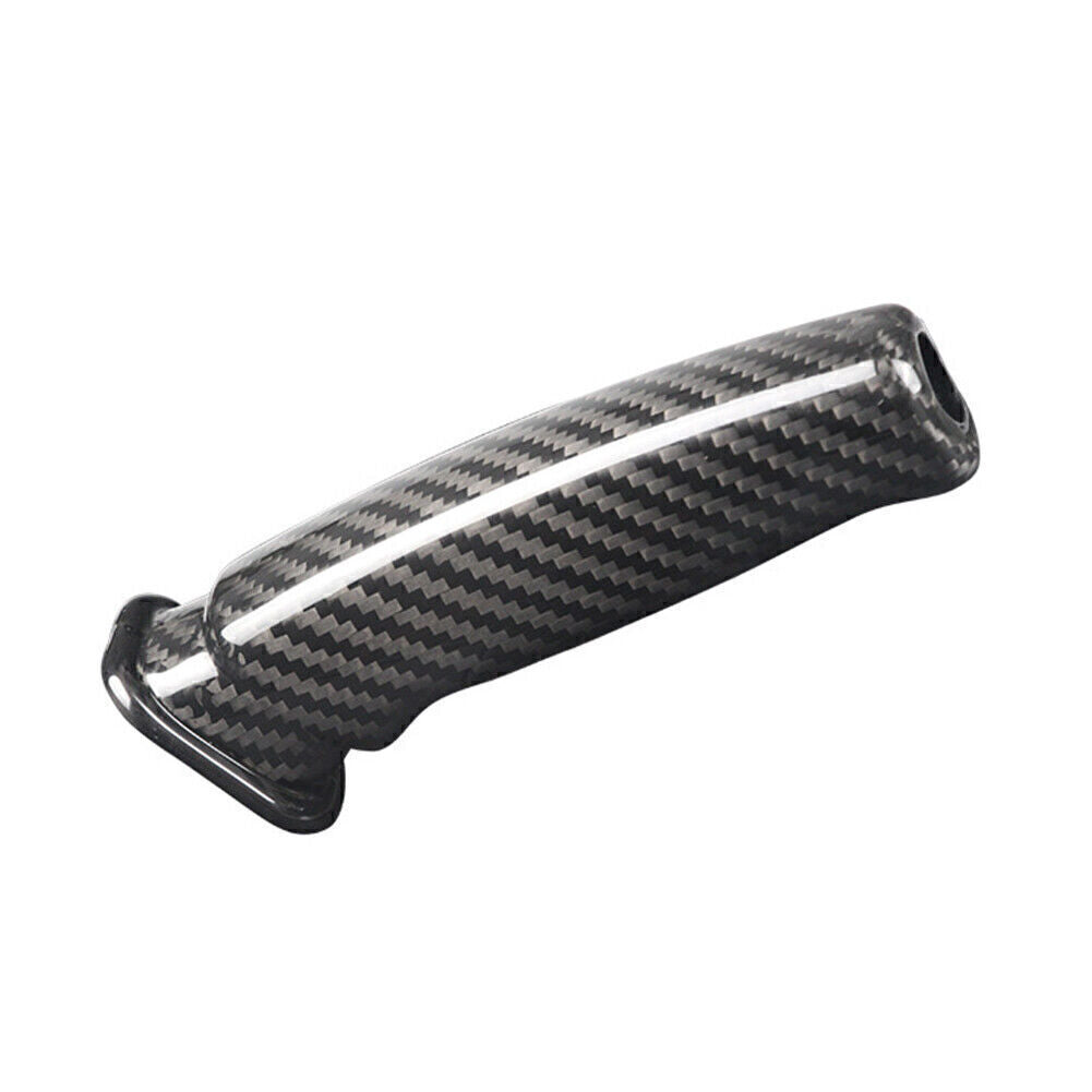 Carbon Handbrake Cover Handle Protector Fit for Toyota for Land Cruiser Prado 2014-2019