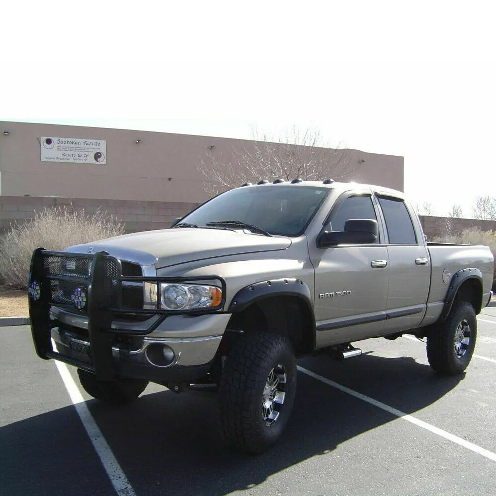 Fit for Dodge for RAM 1500 2500 3500 Rooftop Cab Running Light LED 6000K Smoked Lens Kit