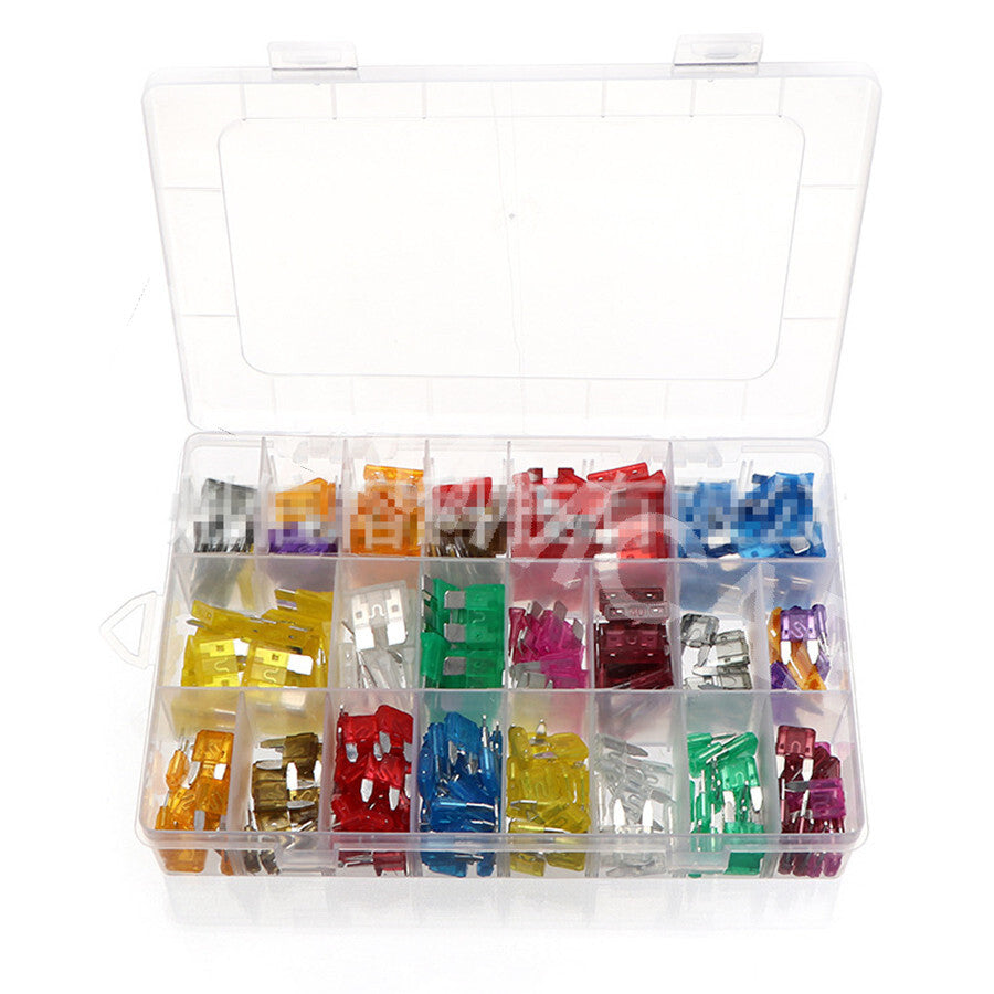 Car Circuit Medium Small Fuse 300Pcs 11 Sizes Assortment Kit Accessories Trim