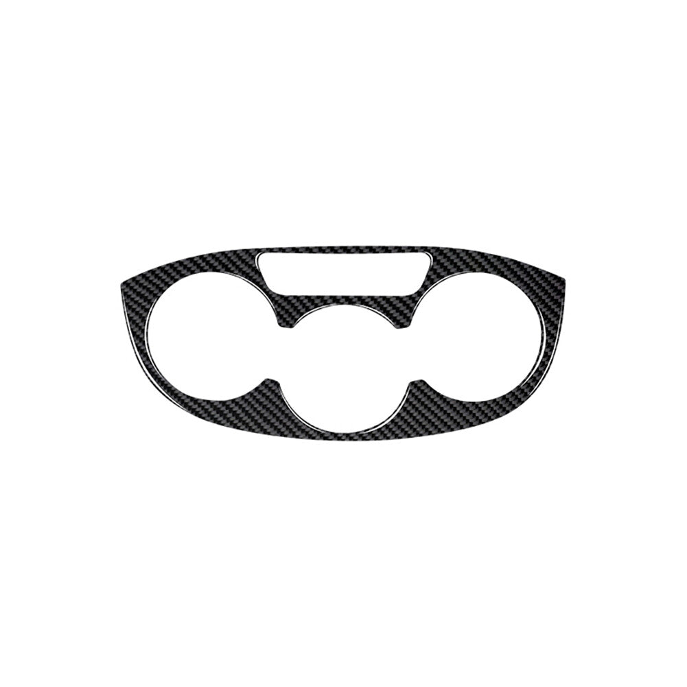 Carbon Fiber Water Cup Holder Frame Cover Trim for RAM Promaster 2014-2021