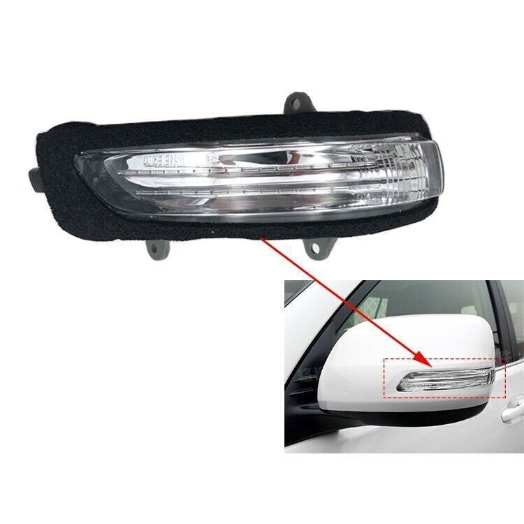 for Toyota LandCruiser Prado 2010-19 Left Side Rear Mirror Turn Signal Light 1X