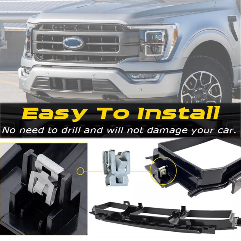Suitable for 21-23 F150 front bumper grille ML3Z17B968BB and corner cover ML3Z17E810AA