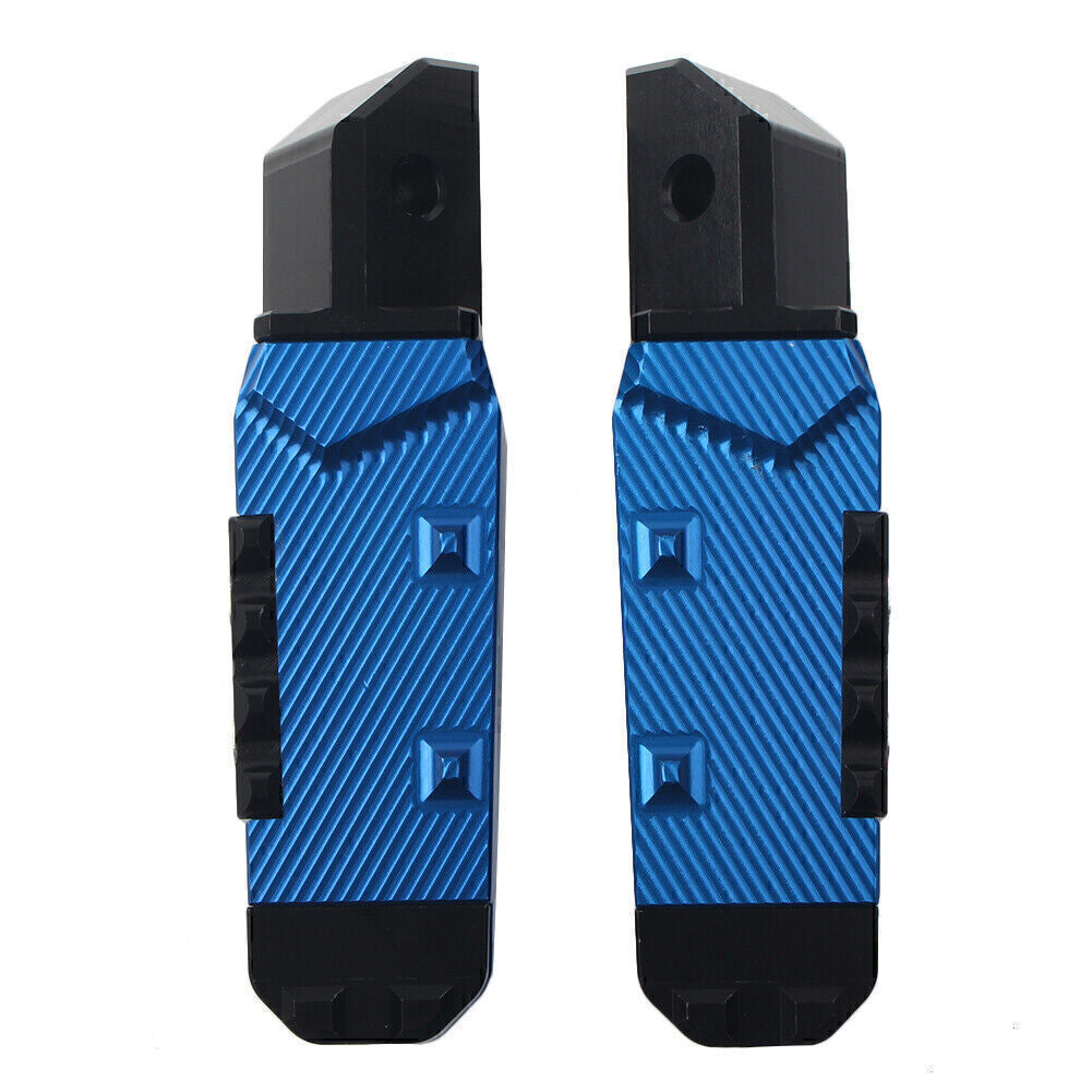 Rear Passenger Foot Pegs Pedal Pads for Honda CBR600RR F5 CBR600 F4/F4I Blue