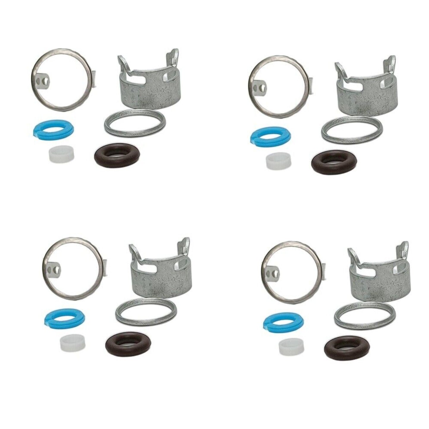 4Pcs Fuel Injector Seal Kit Fit for VW for Golf for Jetta for AUDI A4 A6 TT 2.0T 06D998907