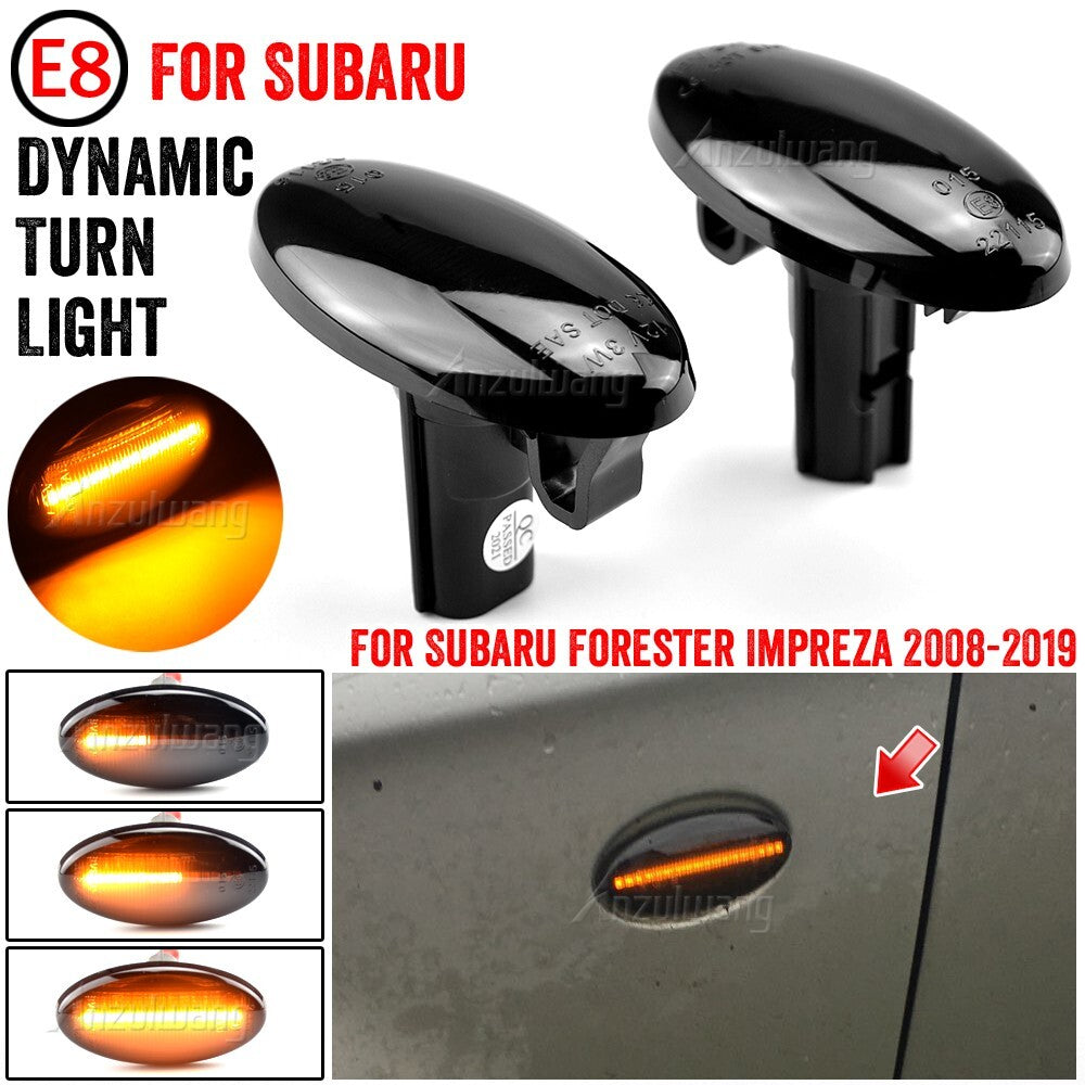 Dynamic Turn Signal Light signal lamp for Subaru Forester Impreza 2008-2019
