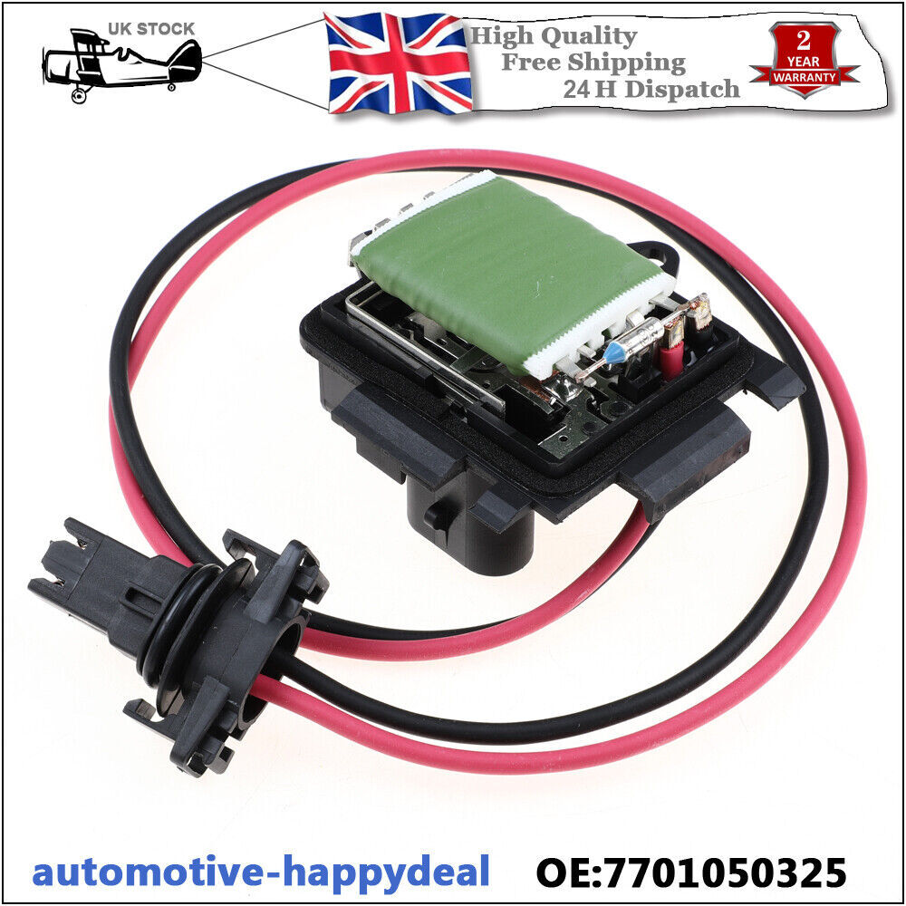 Heater Blower Fan Resistor for Vauxhall Vivaro for Renault Trafic for Opel Vivaro 01-14