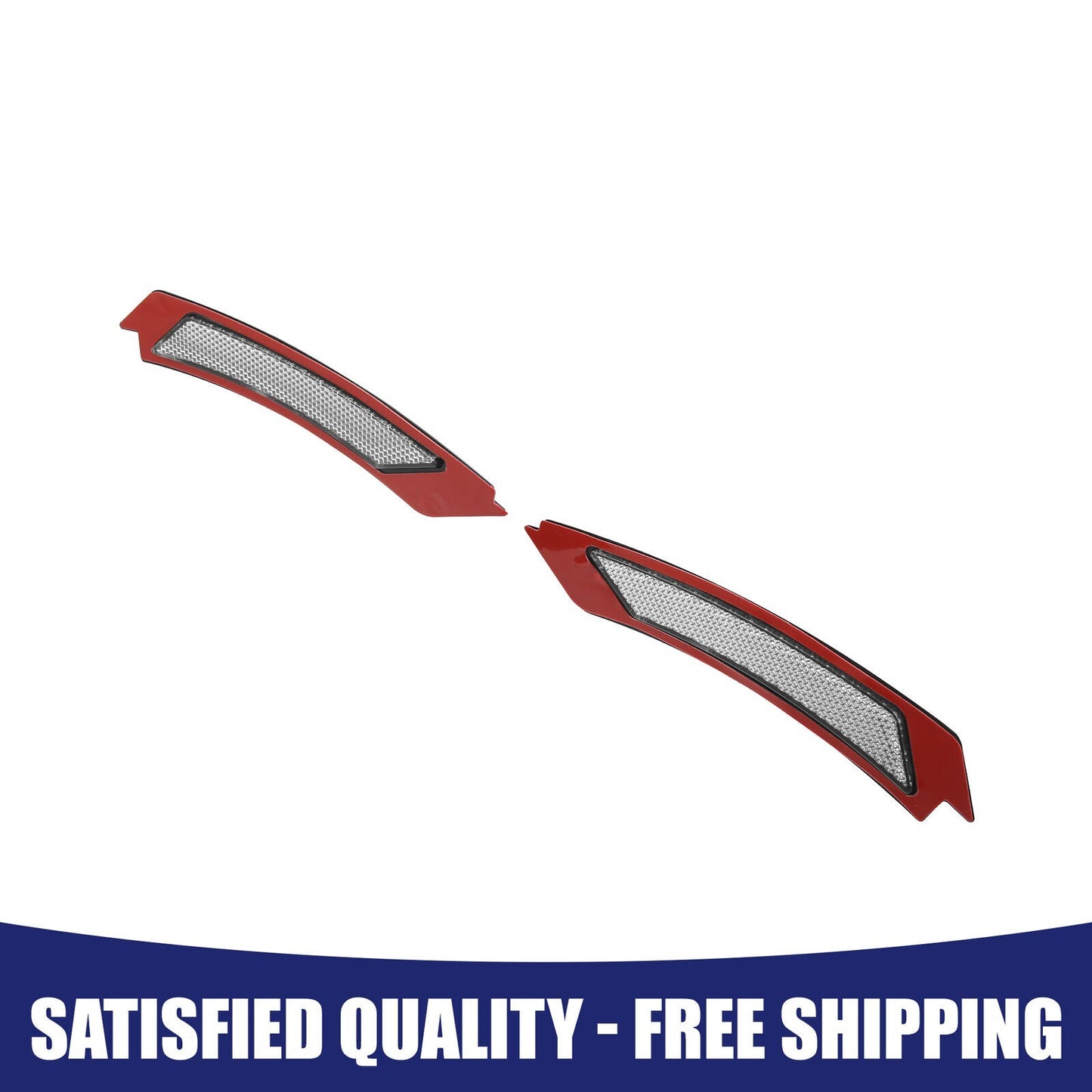 63147205398 Front Bumper Reflector Kit for BMW 3 Series E90 E91 LCI (2 items)