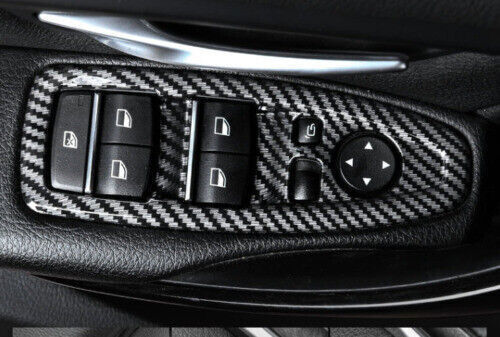 Cover Trim 2014-2018 for BMW 3 4 Series GT Carbon Fiber Door Window Switch Lift
