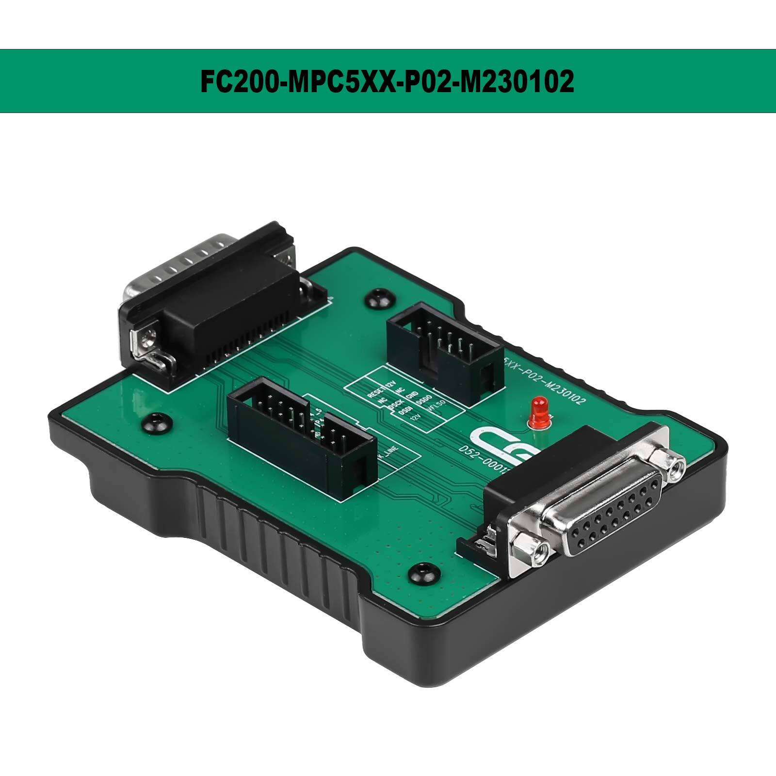 CG FC200-MPC5XX-P02-M230102 adapter for MPC5X series clone without opening Cover