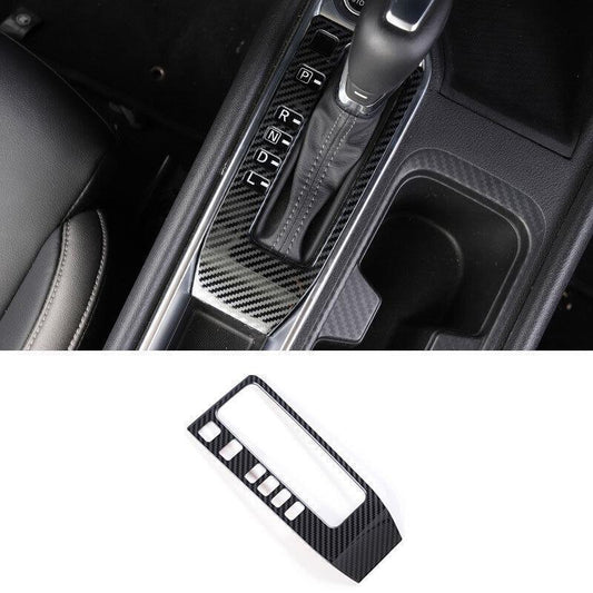 for Nissan Sentra 2020-2024 Carbon Steel Center Console Shift Lever Cover