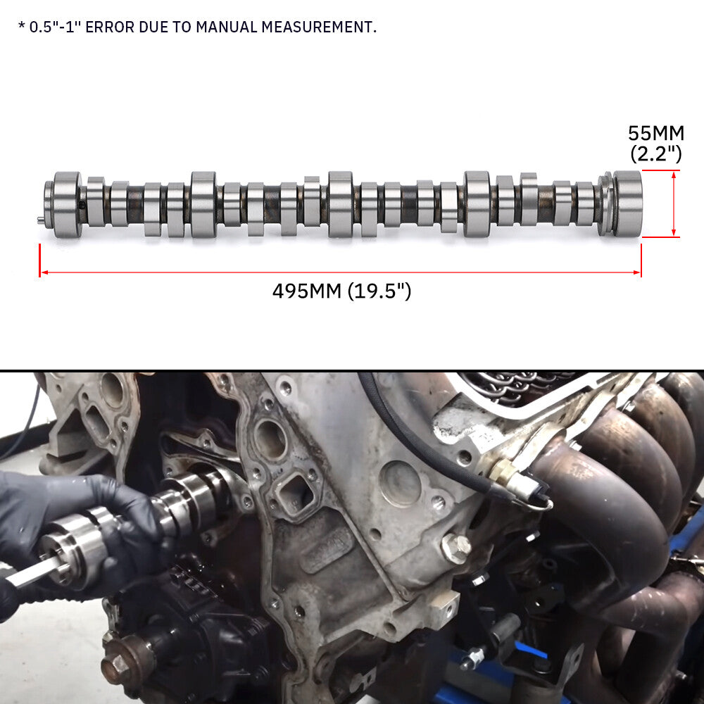 For ALL GM LS Stage 2 Camshaft Kit SS2 LS1 4.8 5.3 5.7 6.0 6.2 LS Cam LQ4 LM7