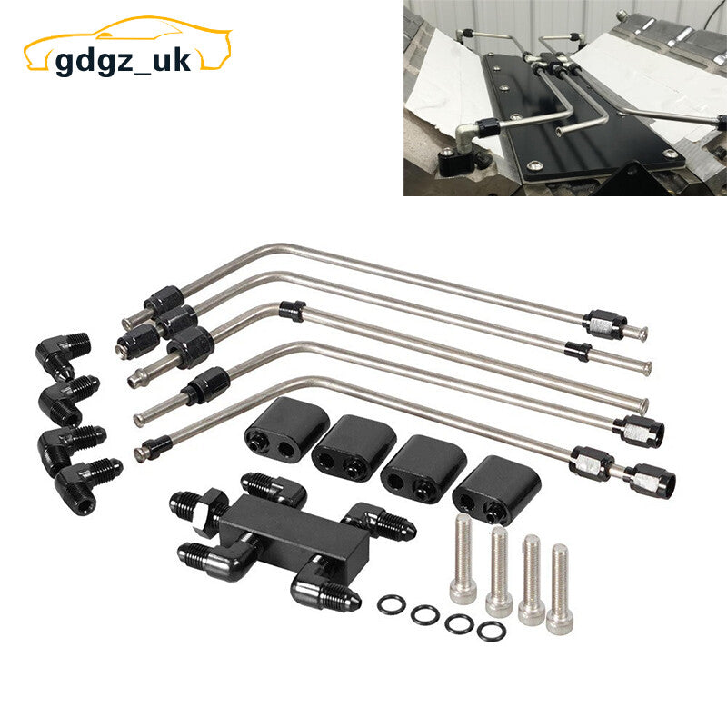 Coolant Crossover Steam Vent Tube Kit for LS1 LS2 LS3 LS6 LS7 LS9 LS LSX Engines