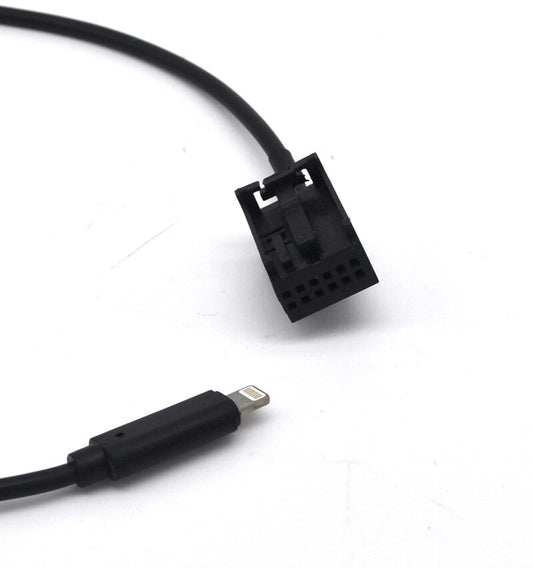 aux lighting charger cable adaptor for Porsche 2009-2015 CDR30/31 PCM3 iPhone