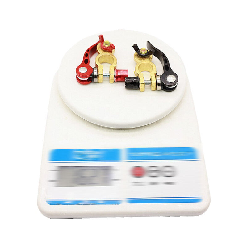 2-Piece Set of Car SUV Battery Terminal Disconnect Positive and Negative Switch Connection Parts