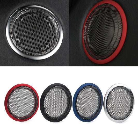 1pcs Speaker trim cover decoration Universal for BMW 3 series F30 F35 4 series