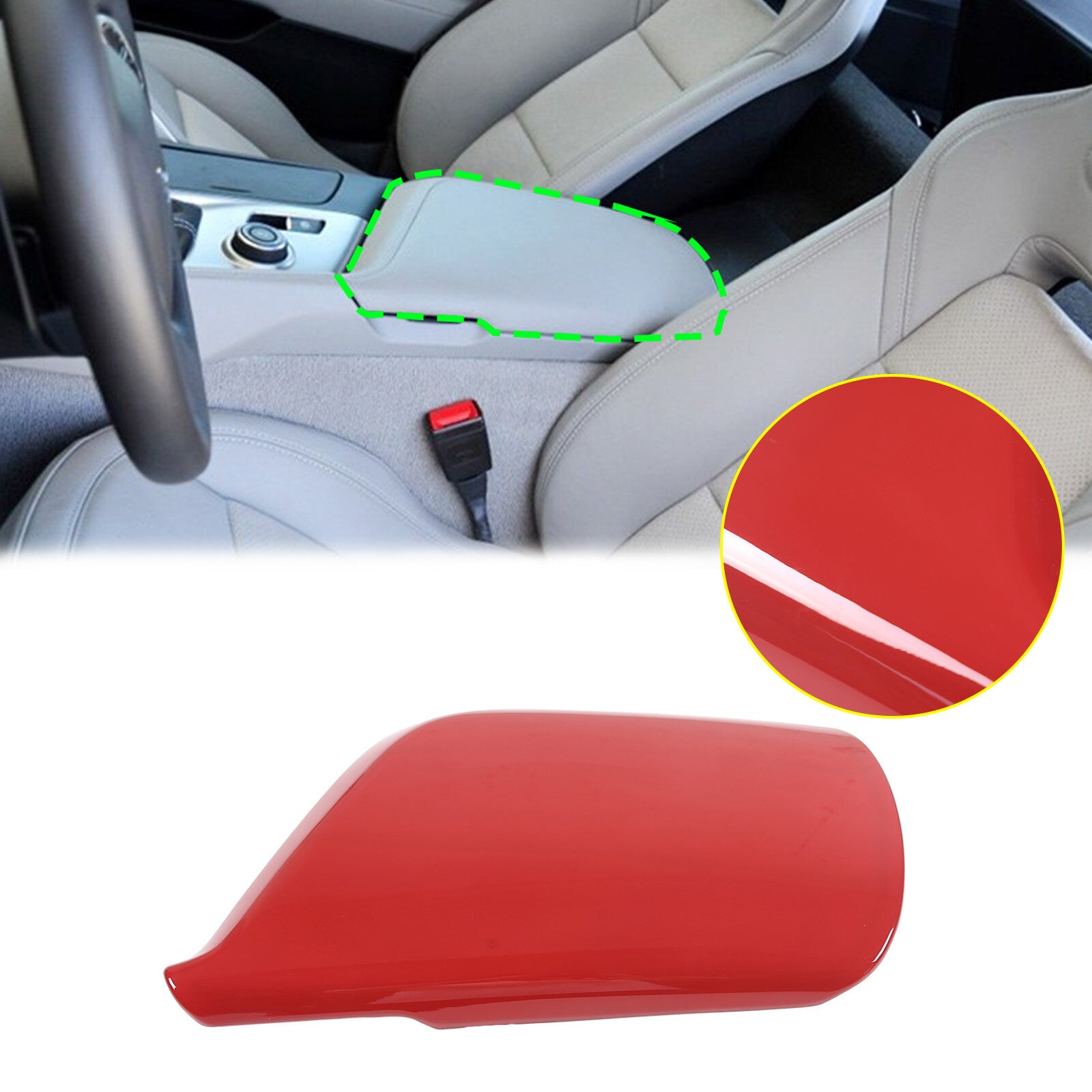 4-Piece Orange ABS Window and Door Panel Covers for Ford Maverick 2022+