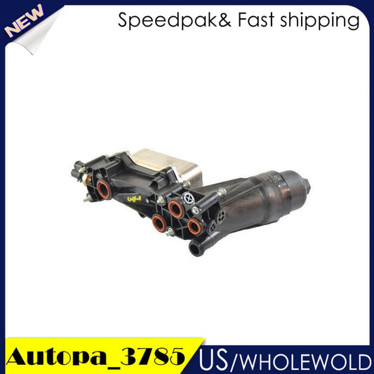Aluminum Engine Oil Filter Adapter Housing For 17-21 for Dodge for Jeep for Ram for Chrysler 3.6