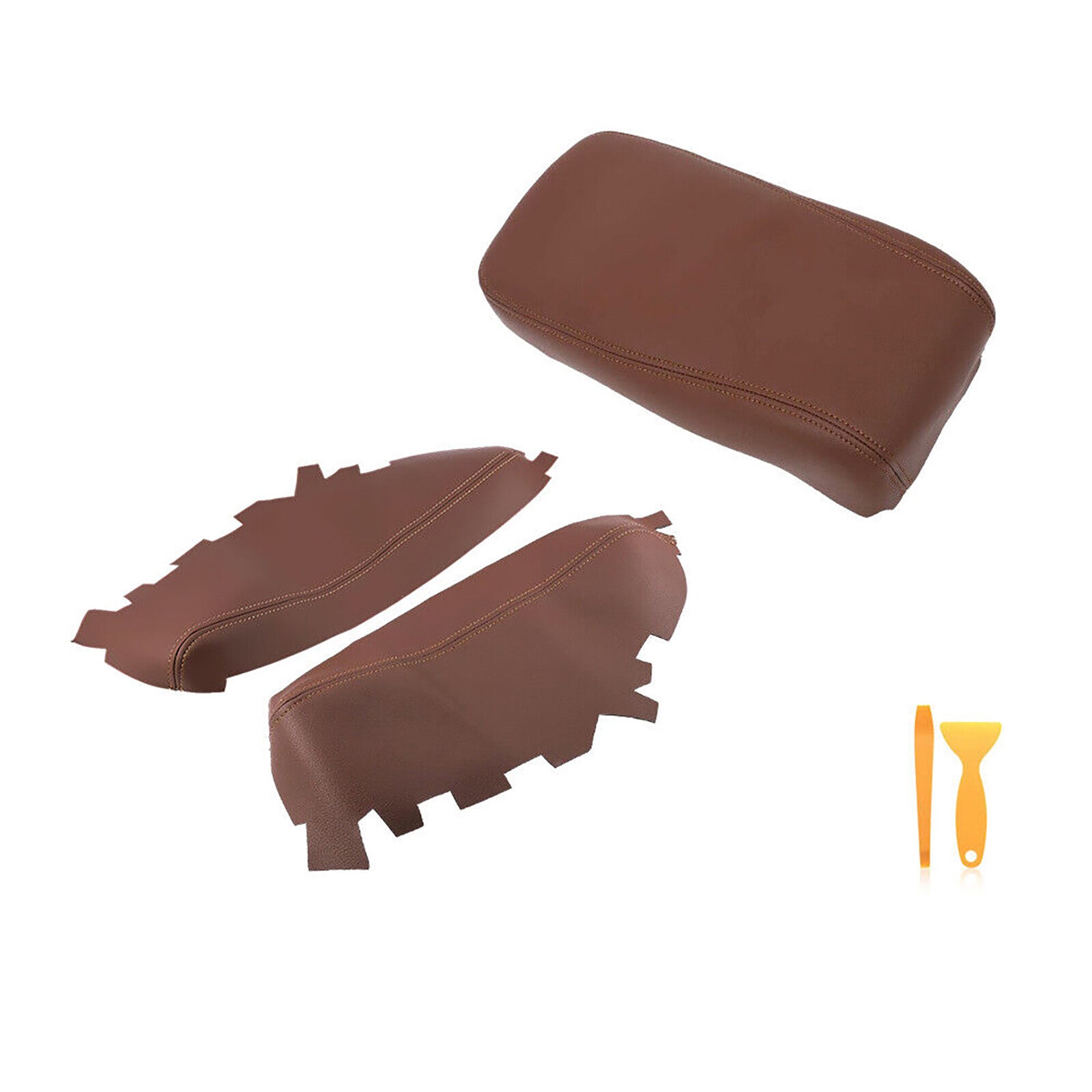 Console Lid Armrest  Door Panel Cover Leather Fits for Toyota for Avalon 2013-18