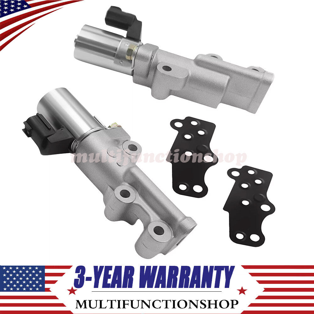 1 pair of VVT valve engine variable timing solenoid valves suitable for Nissan for Infiniti left + right