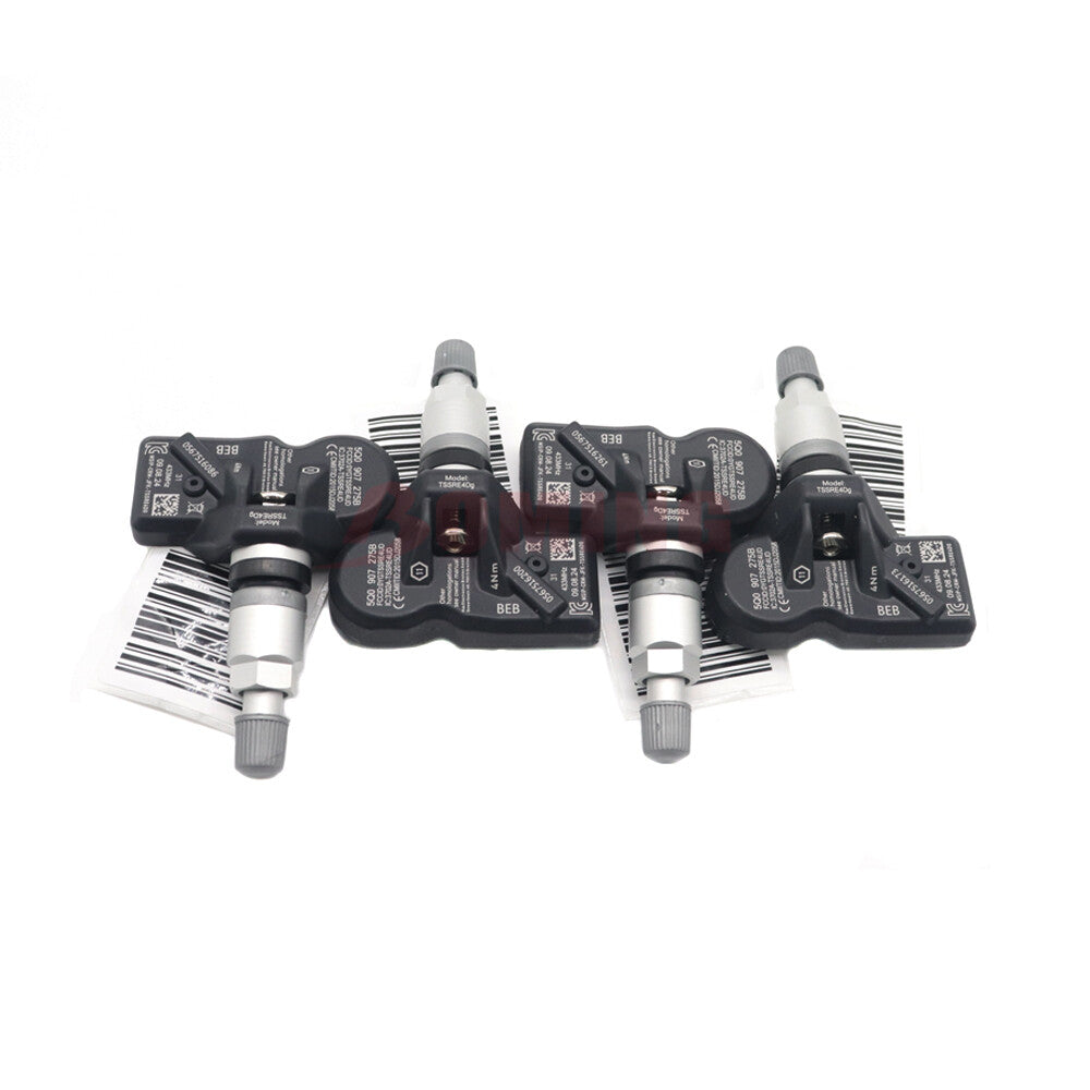 for AUDI for SKODA for PORSCHE for VOLKSWAGEN TPMS 5Q0907275B 433Mhz 4x Tire Pressure Sensor