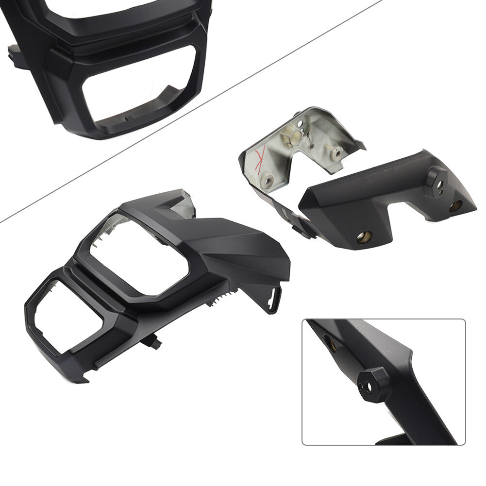 Matte Black Headlight Lamp Guard Side Cover for Honda MSX125 Grom 2016-2018