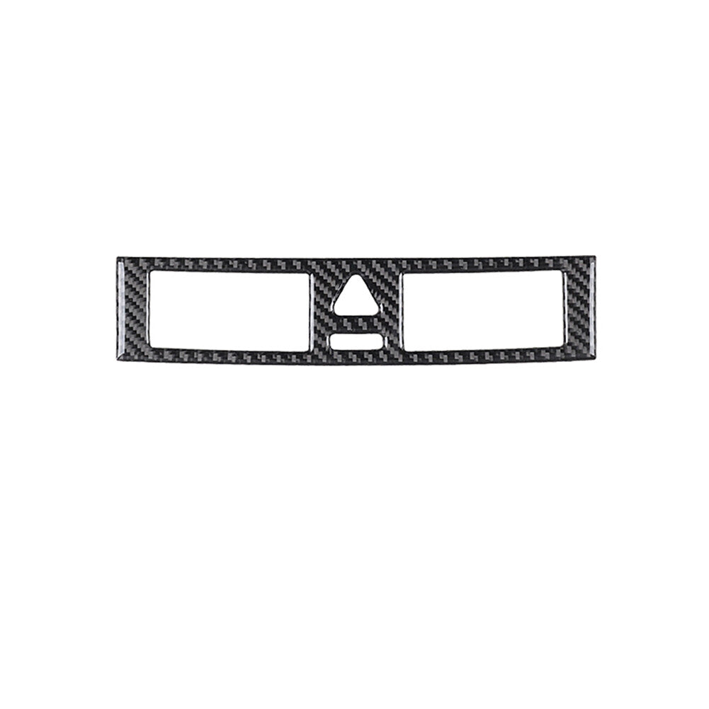 Carbon fiber interior light button cover trim for Mercedes-Benz W203 05-07