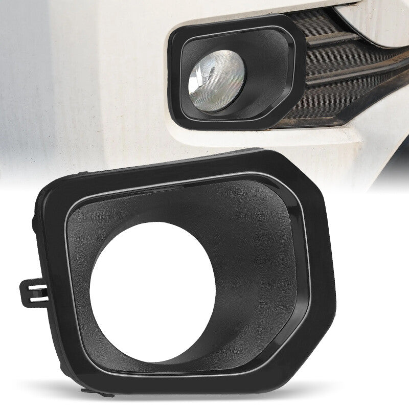 Bumper Fog Light Cover Bezel Guard Right Passenger for Toyota Tacoma 2016-2023