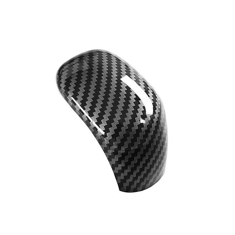 Gear Shift Knob Head Cover Trim for Nissan Sylphy Sentra 2020-2022 Carbon Fiber