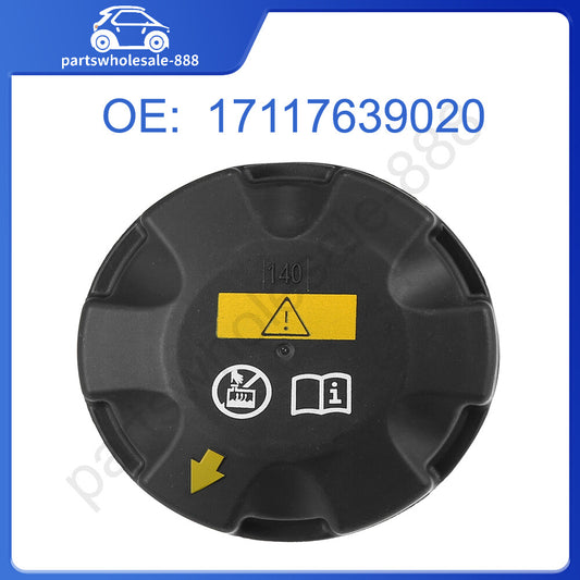 Engine Coolant Radiator Liquid Overflow Cap Single Custom for BMW 320i 2013-2018