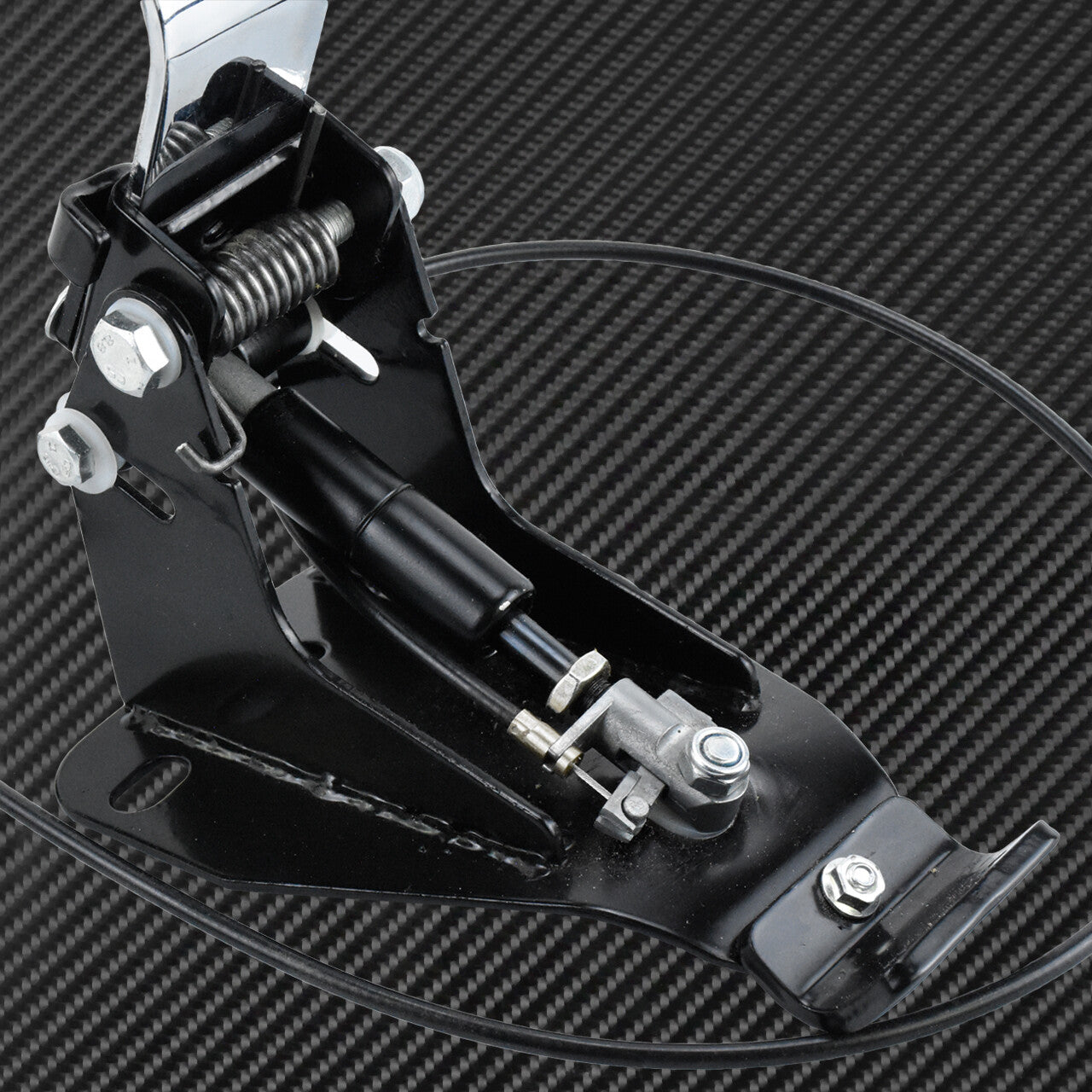 Adjustable Rider Backrest w/Chrome Arm Mounting Fit for Harley Touring 2009-2022