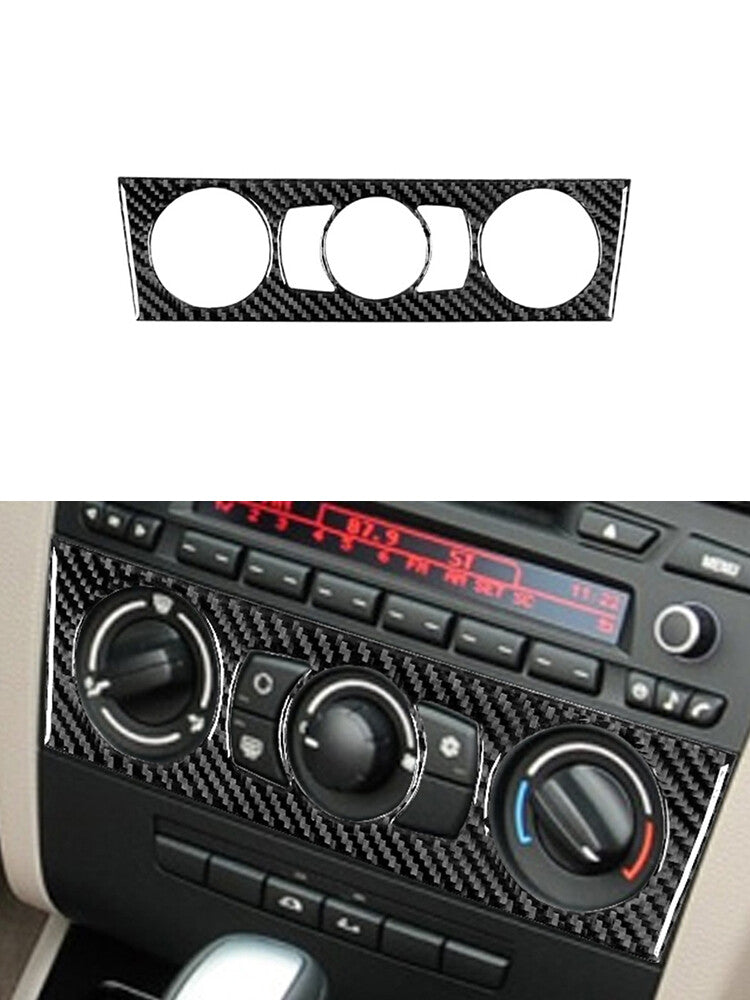 Carbon fiber A/C control bezel for BMW 1 Series convertible E82/E88 2008-2013
