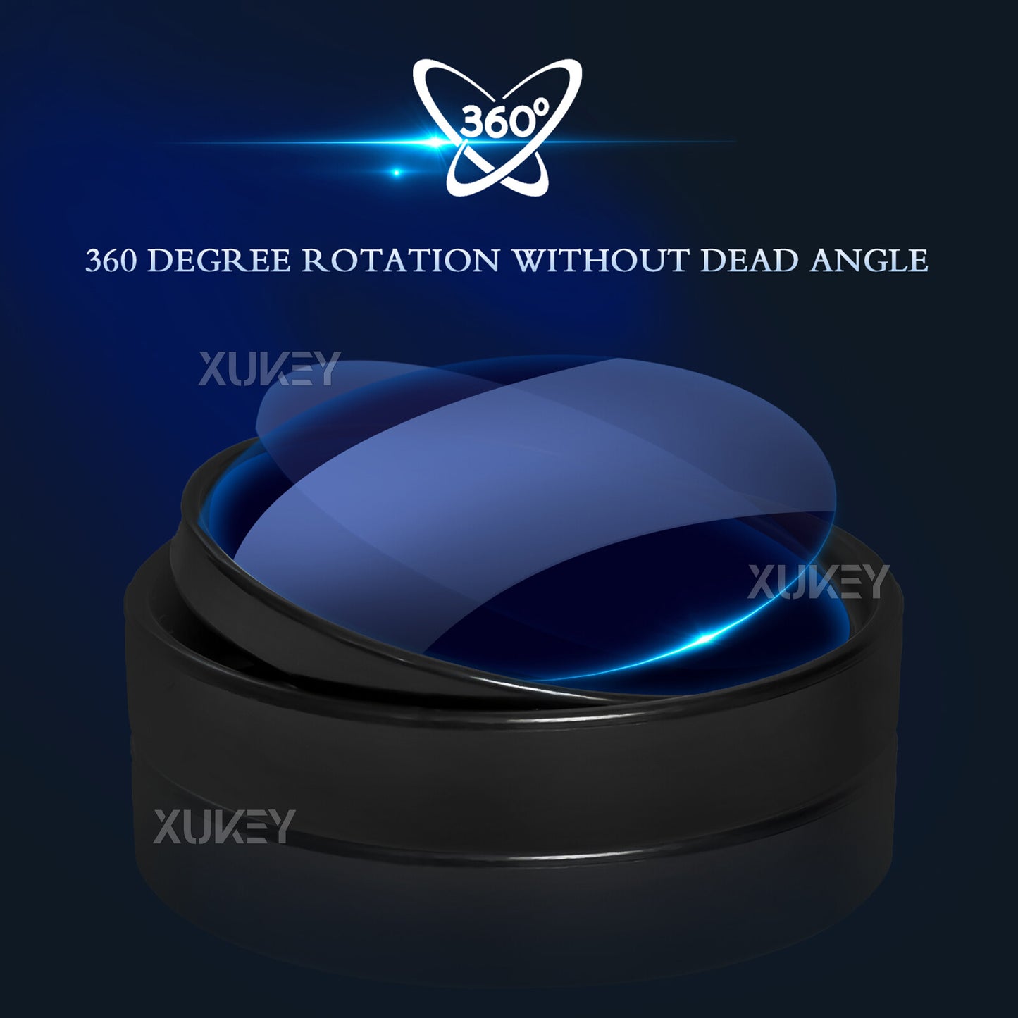 2x 360 car car blind spot mirror exterior mirror blind mirror auxiliary mirror