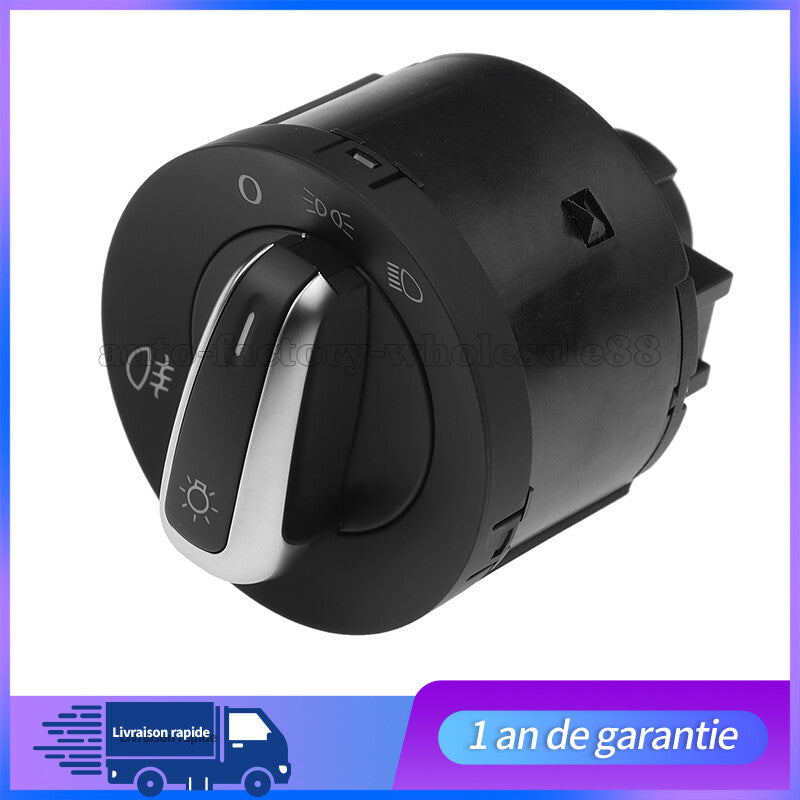 Interrupteur de lampe de phare Pour for VW for Golf MK5 6 Plus for Jetta for Passat 3C8941431B