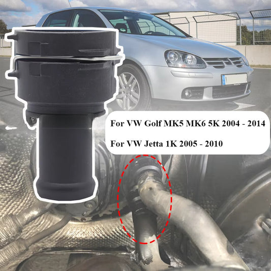 for VW for Golf MK5/MK6 Caddy 2K for Golf Plus Radiator Coupling Coolant Hose Connector