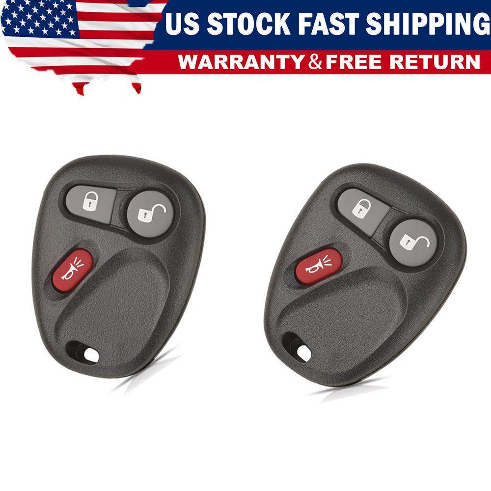 2 For 2003 2004 2005 - 2007 for Chevrolet Silverado 1500 2500 3500 Remote Key Fob