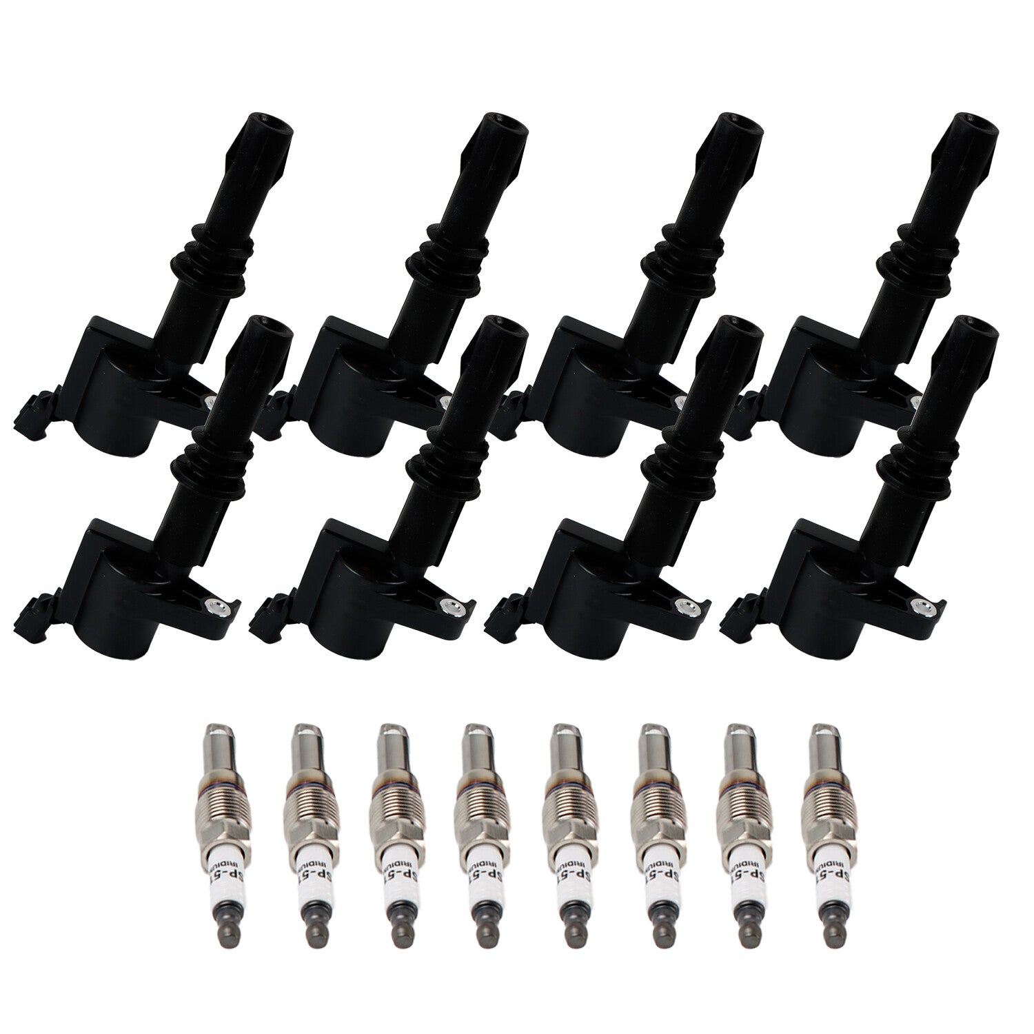8X Ignition Coil + 8X Spark Plug for Ford F150 Expedition 2004-2008 5.4L FD508
